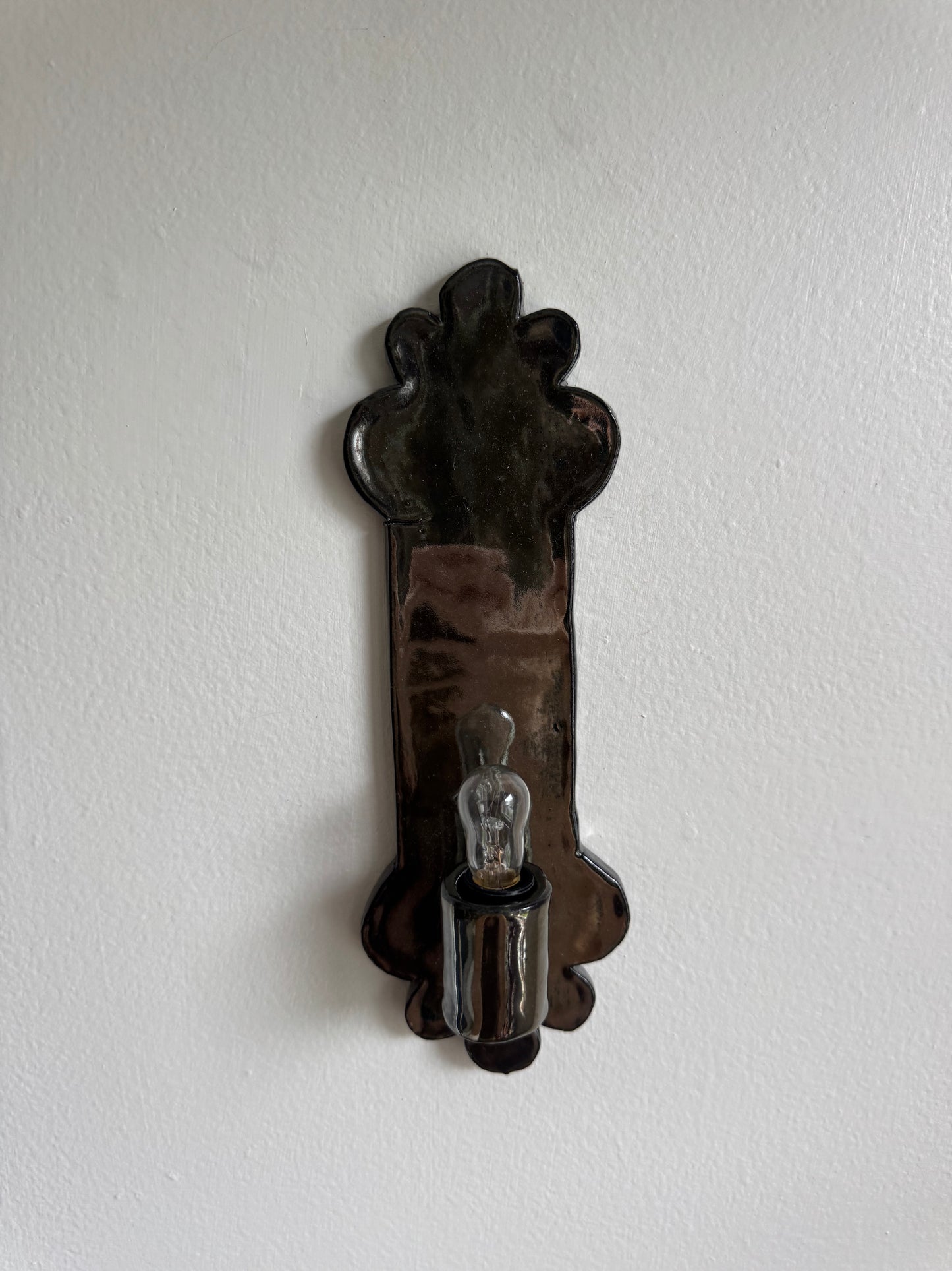 Chrome Rae Sconce (wired option)