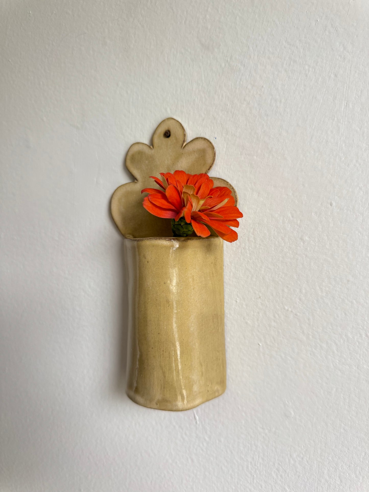 Antique Yellow Rae Vase