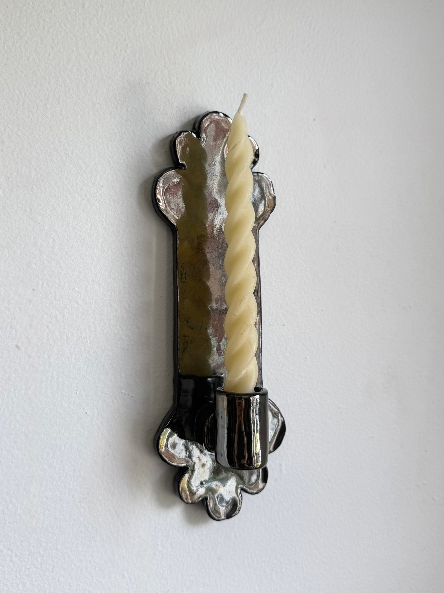 Chrome Rae Sconce (wired option)