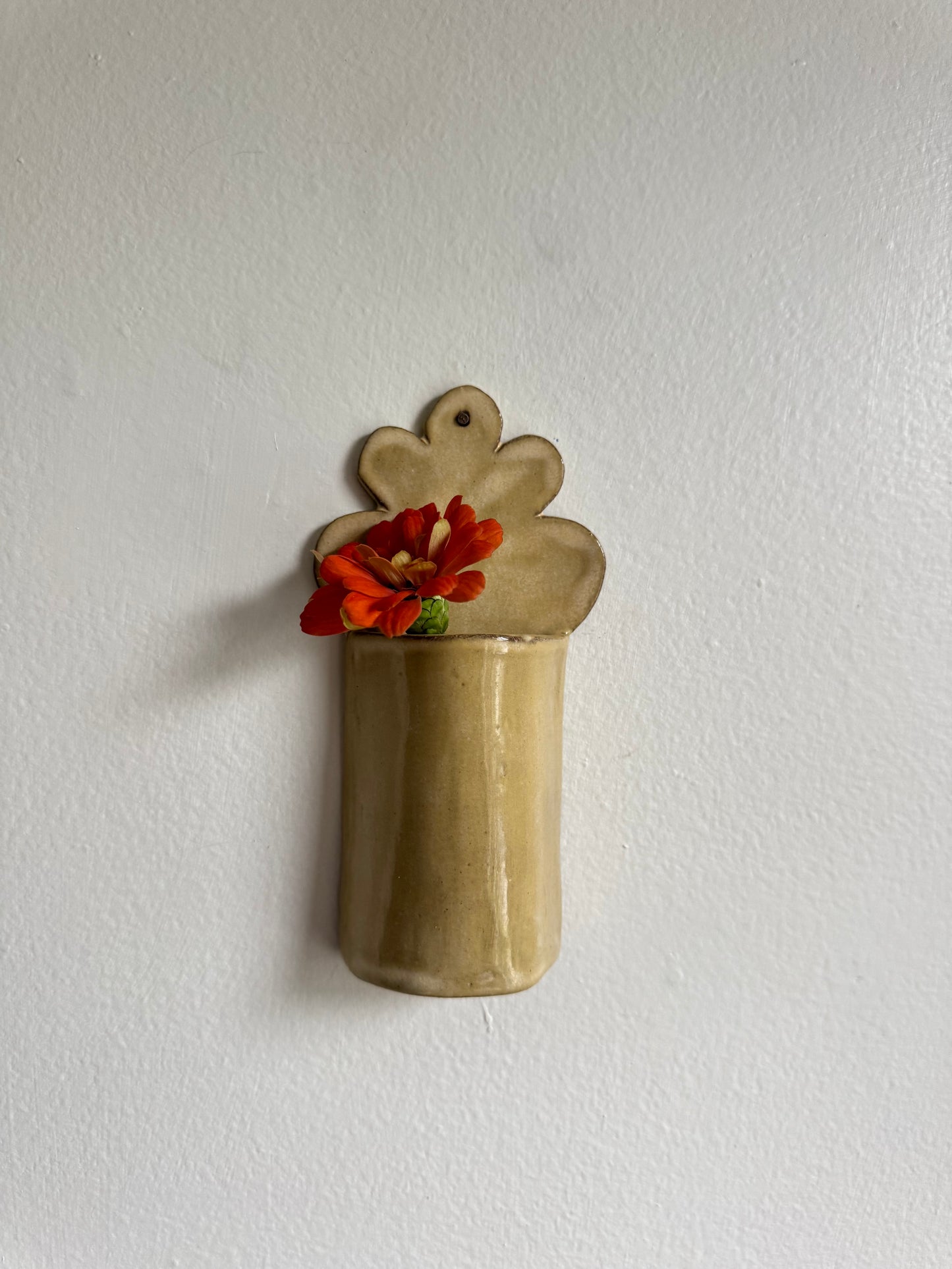Antique Yellow Rae Vase