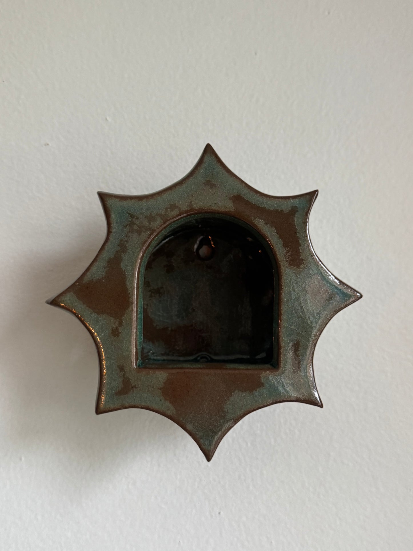 Antiqued Turquoise Star