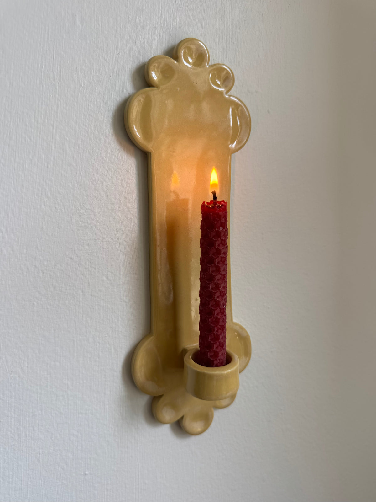 Yellow Rae Sconce