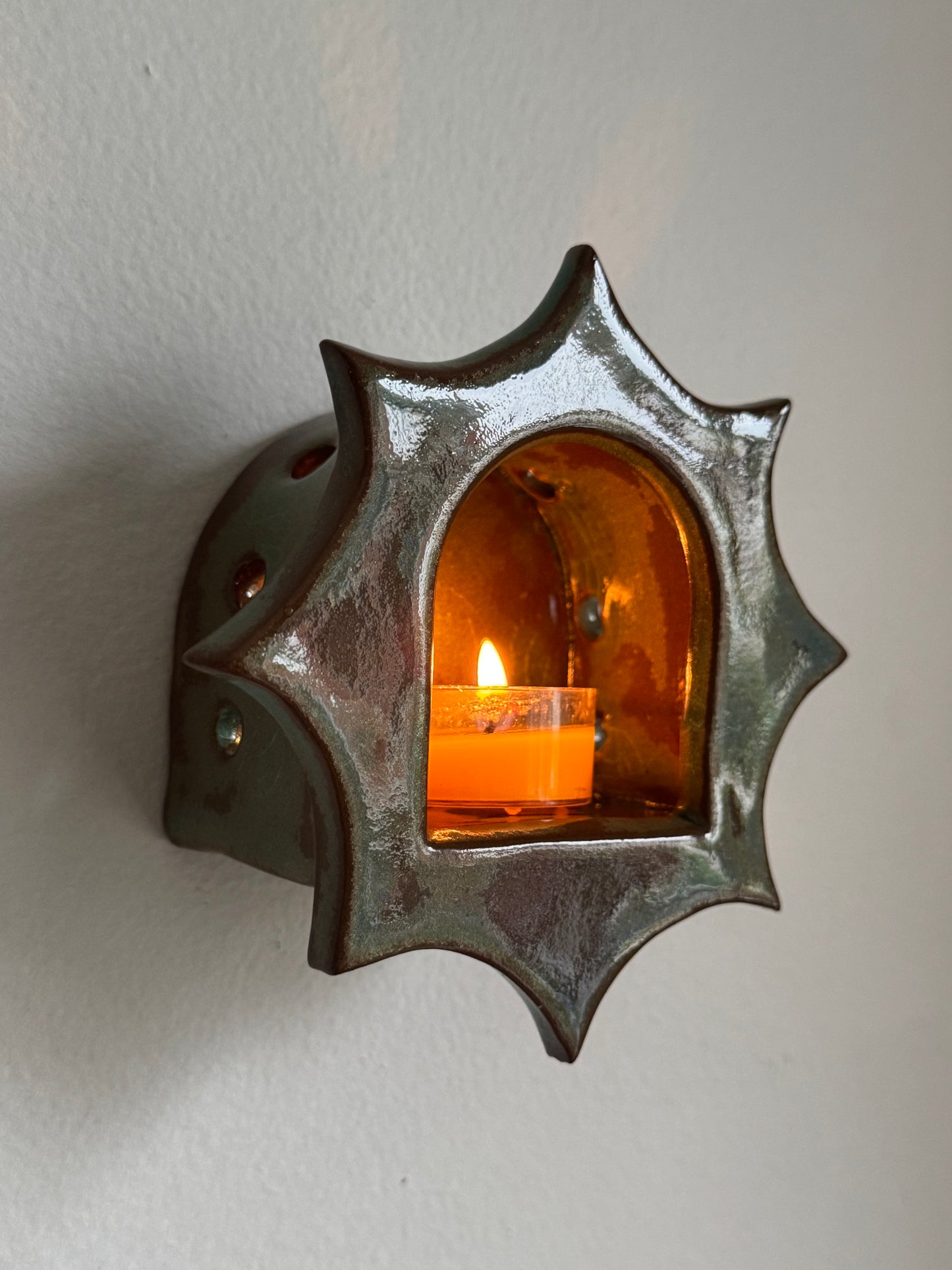 Antiqued Turquoise Star
