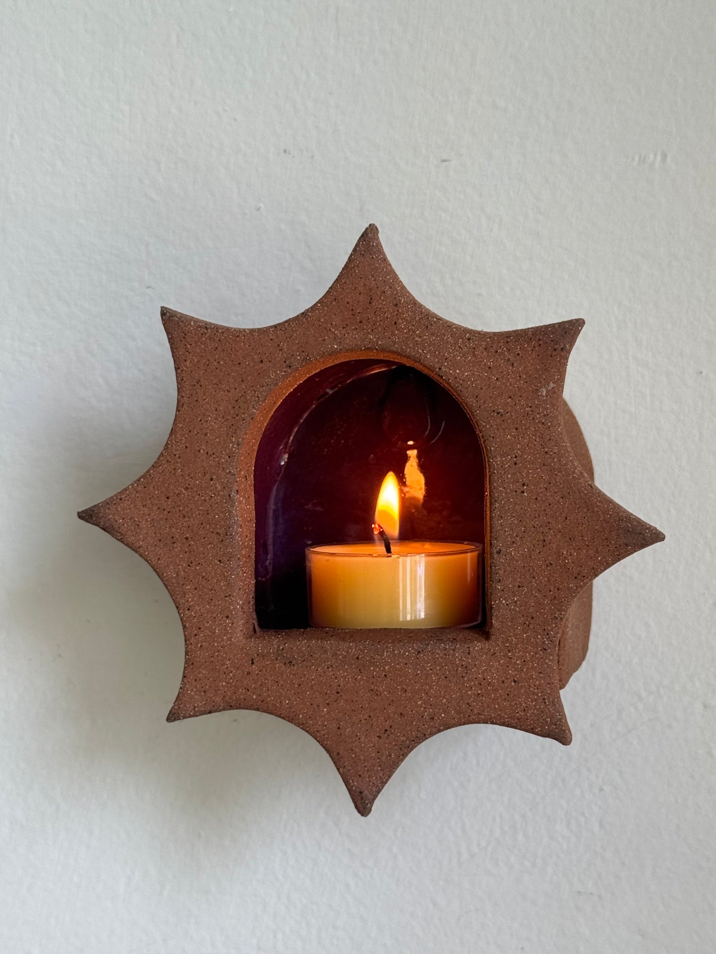 Natural Dark Plum Star