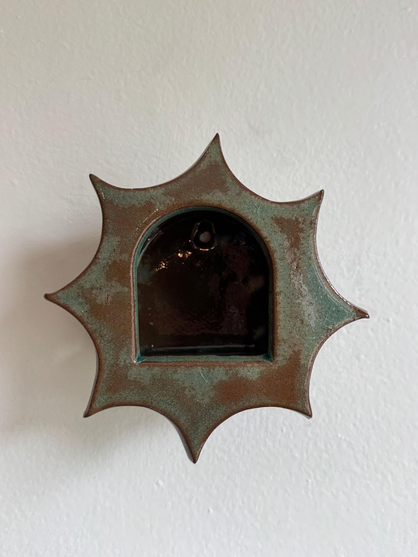 Antiqued Turquoise Star
