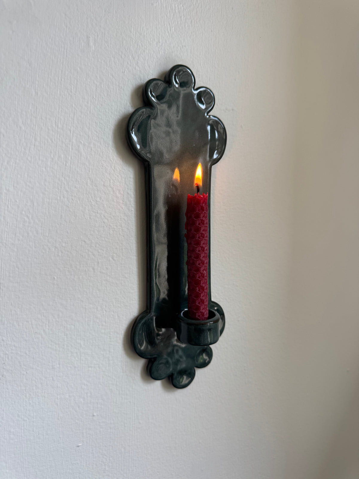 Dark Mossy Rae Sconce