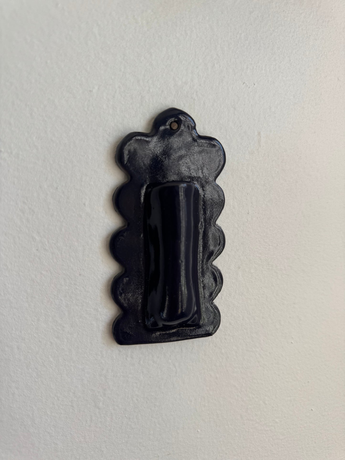 Scalloped Wall Vase