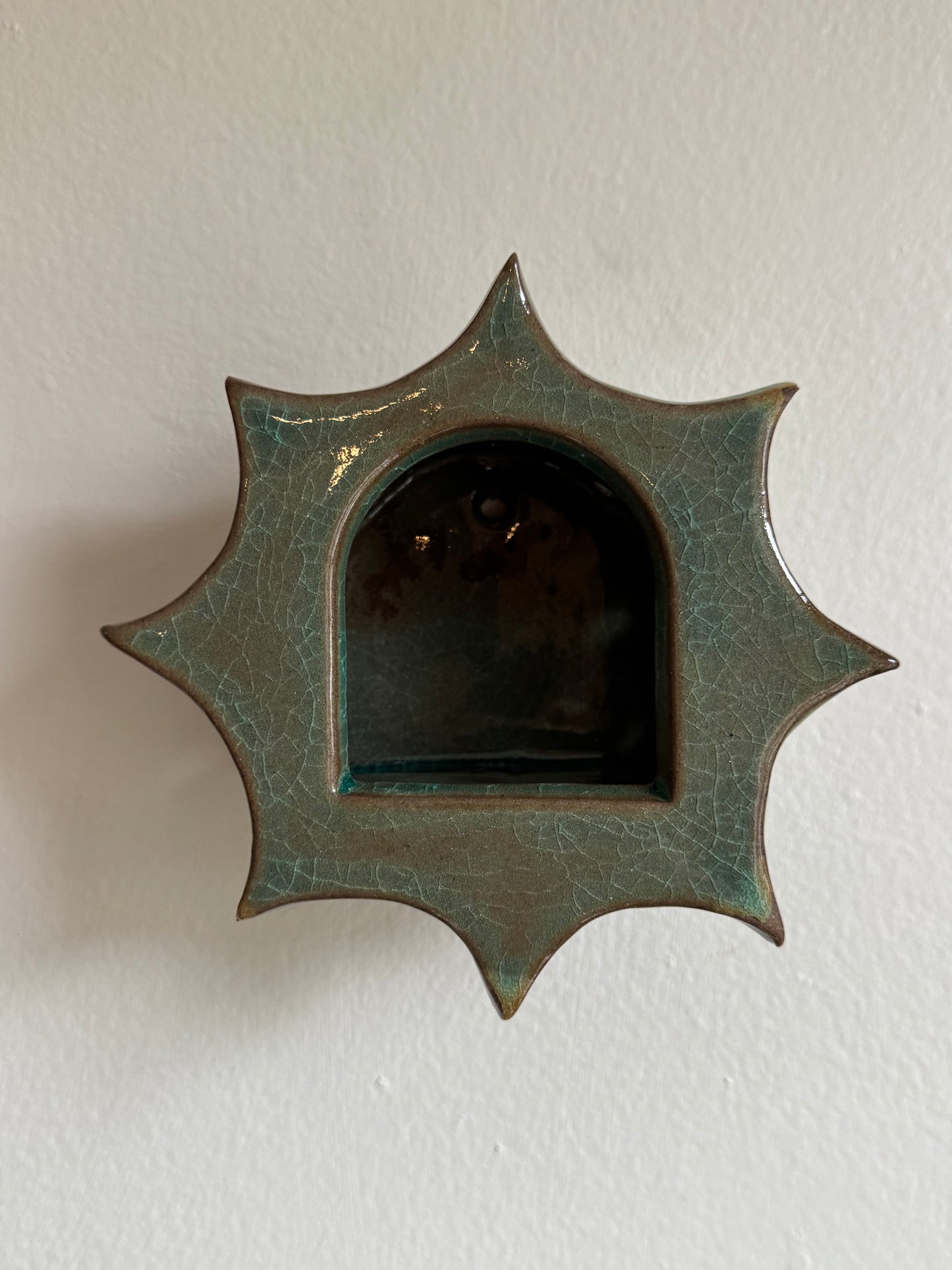 Antiqued Turquoise Star