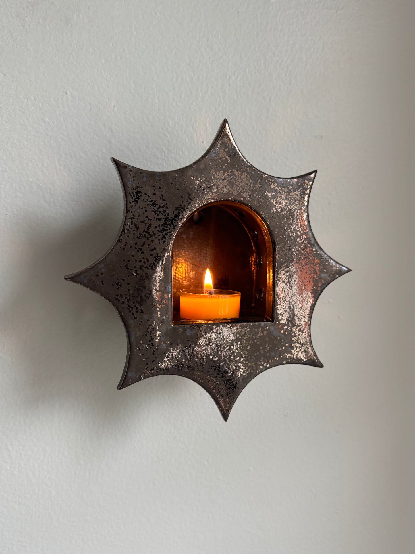 Large Antique Gold Star