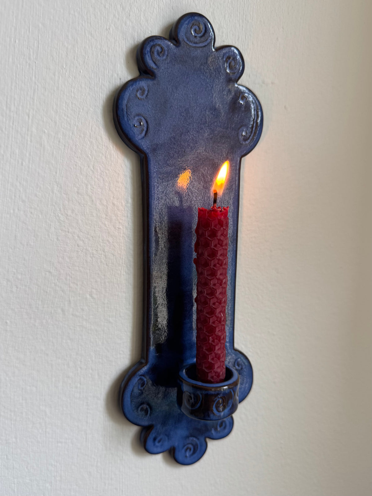 Whimsical Rae Sconce in Stormy Blue