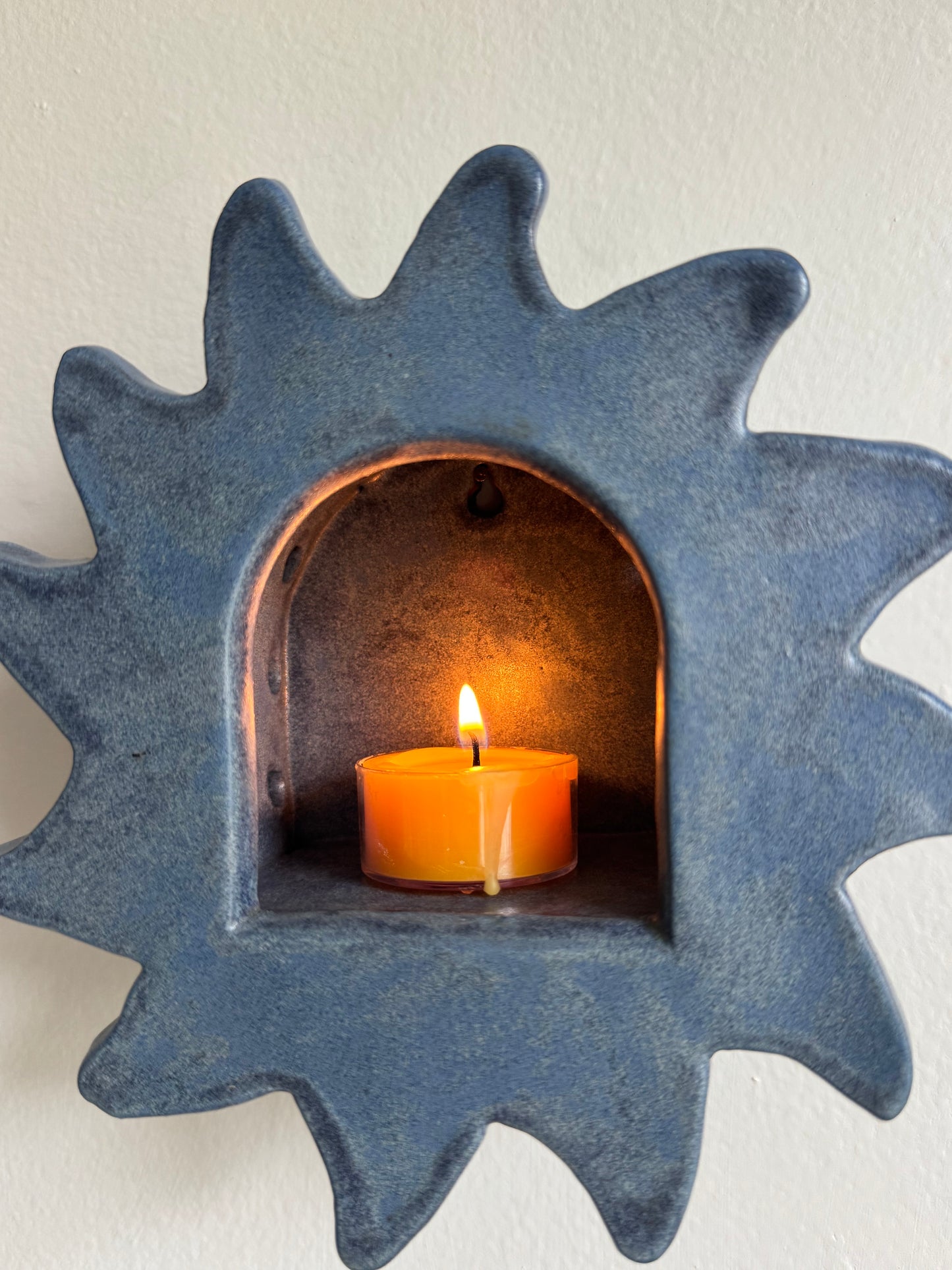 Denim Sun Sconce