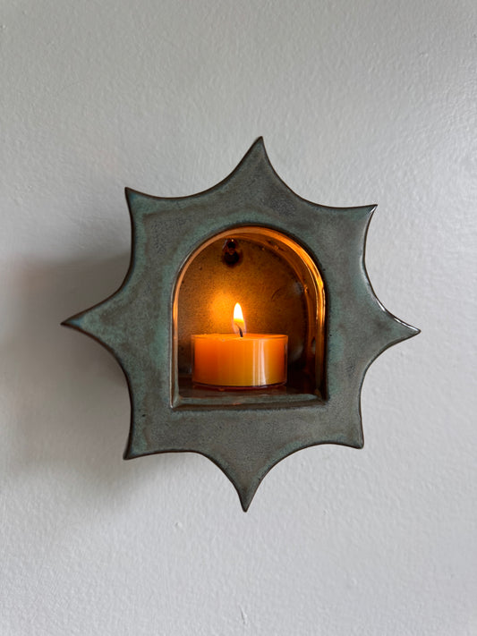 Lichen Star Sconce