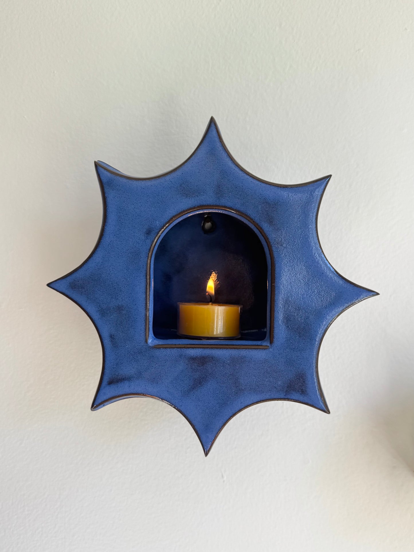 Large Stormy Blue Star