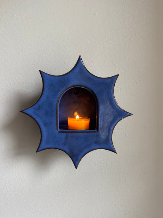 Large Stormy Blue Star