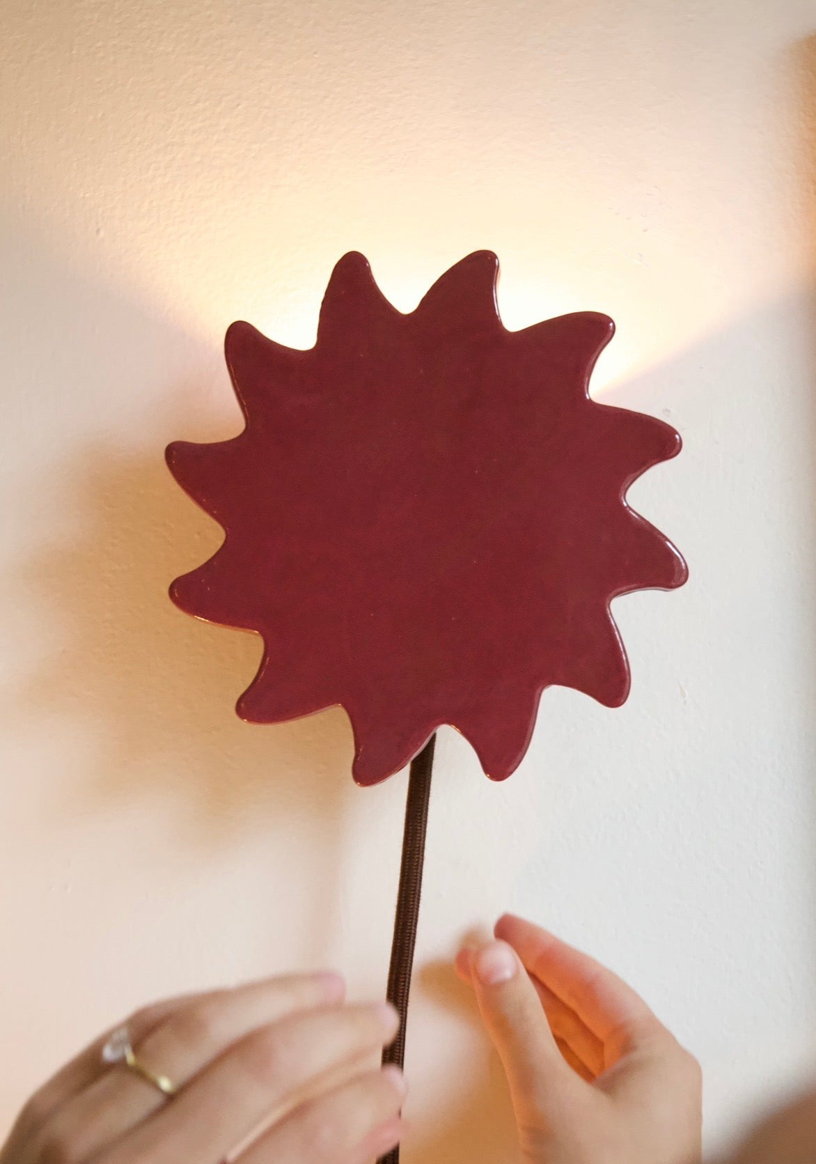 Custom Sun Sconce