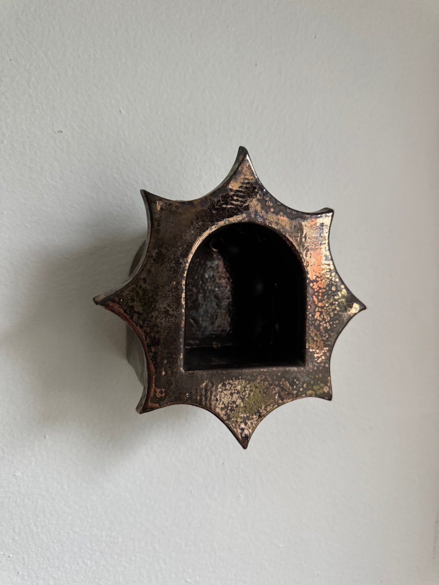 Antiqued Gold Star