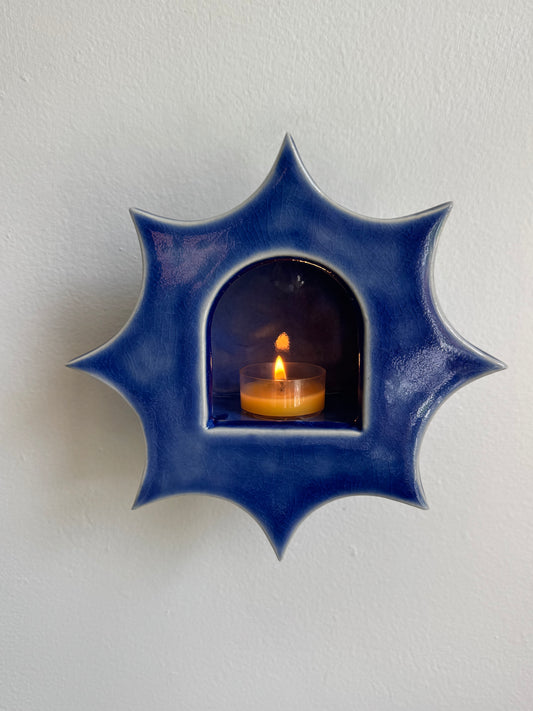 Royal Crackle Blue Star