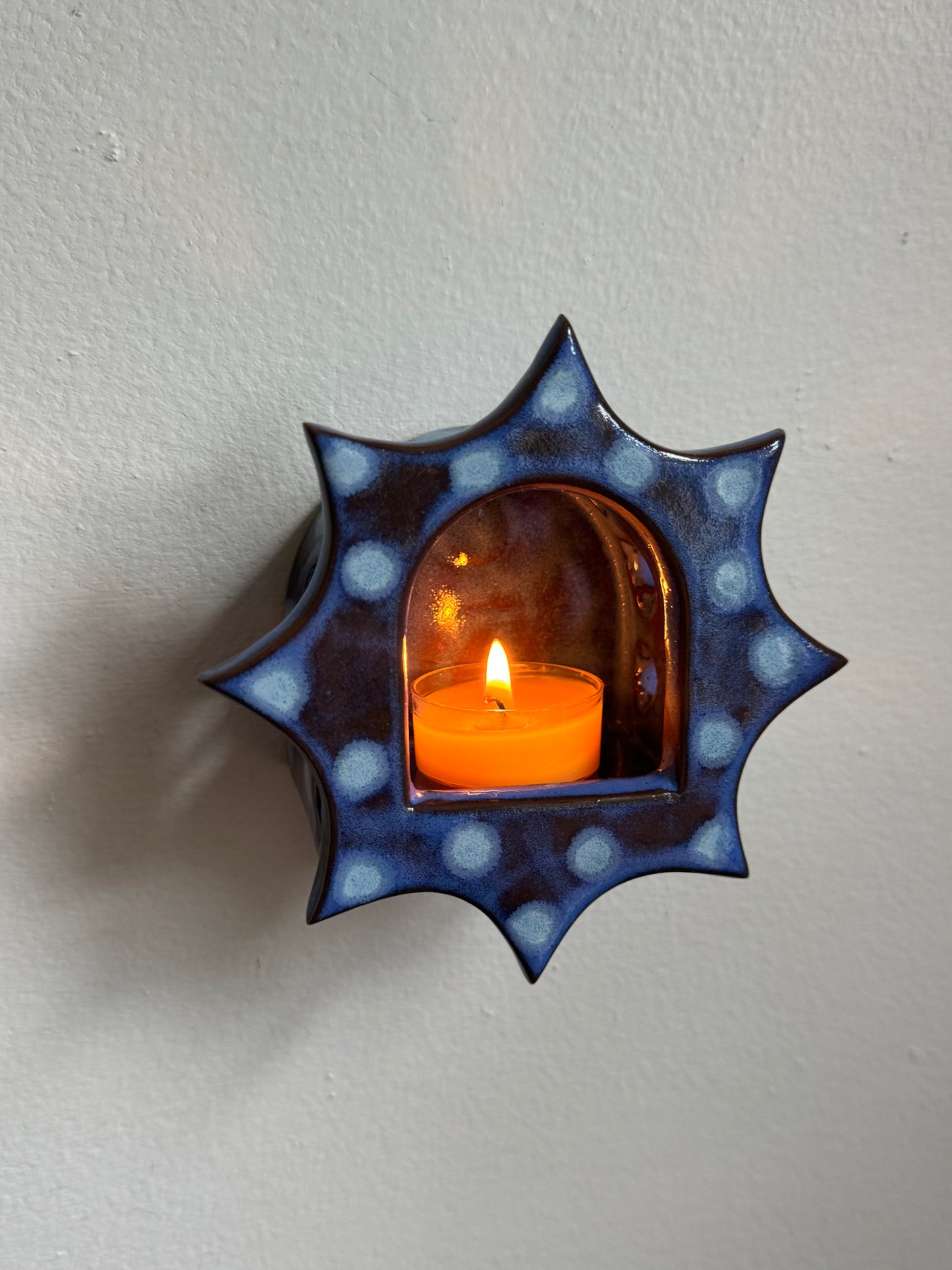 Blue Polkadot Star