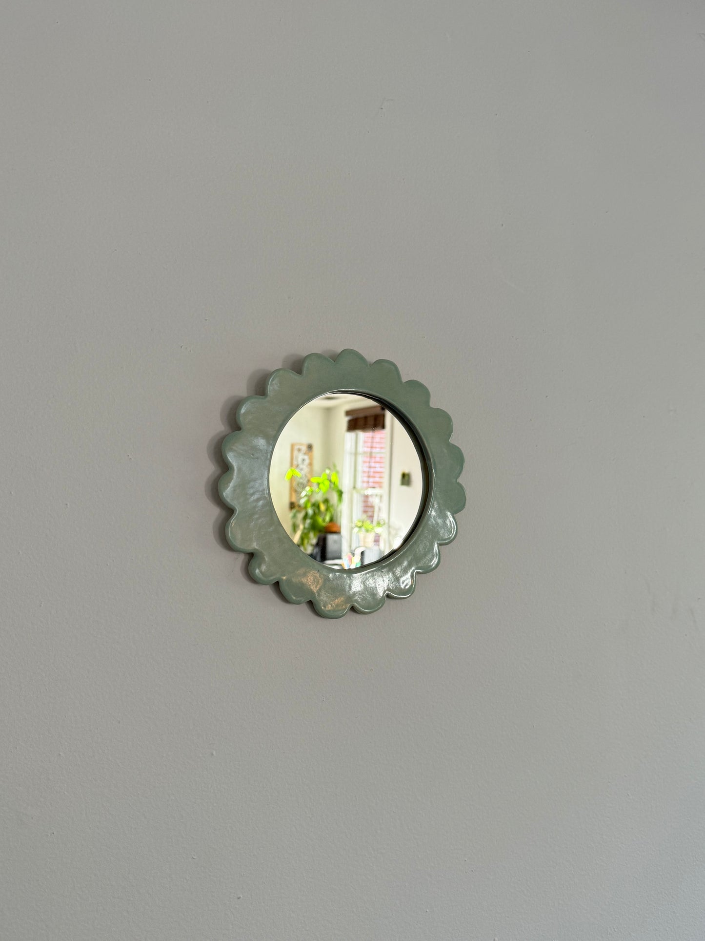 Scallop Mirror