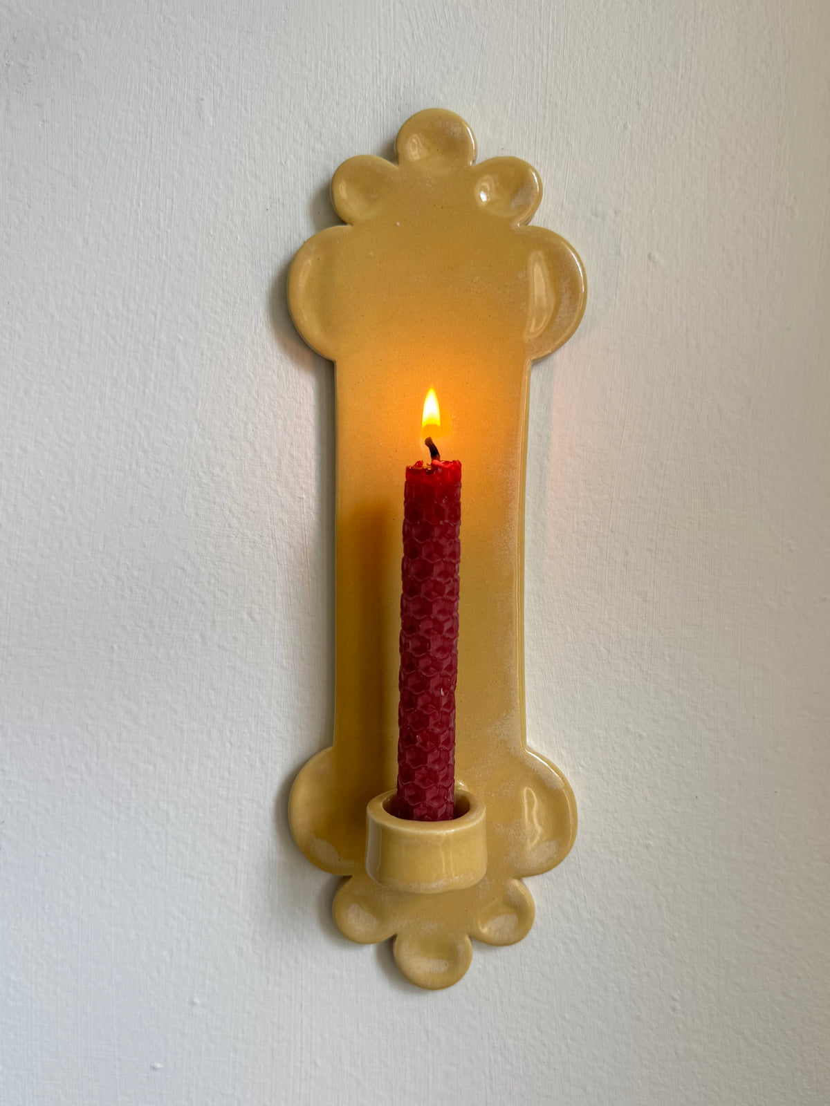 Yellow Rae Sconce