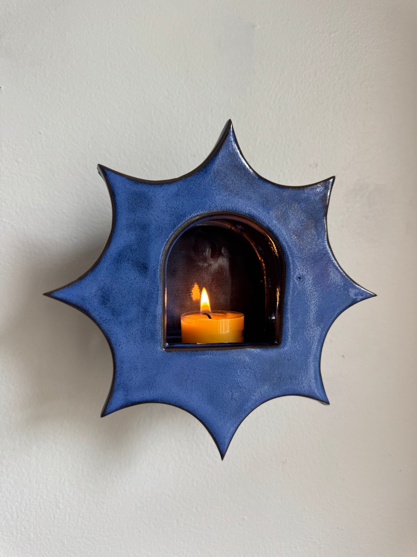 Large Stormy Blue Star
