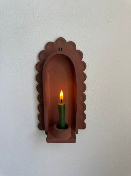 Natural Scallop Sconce