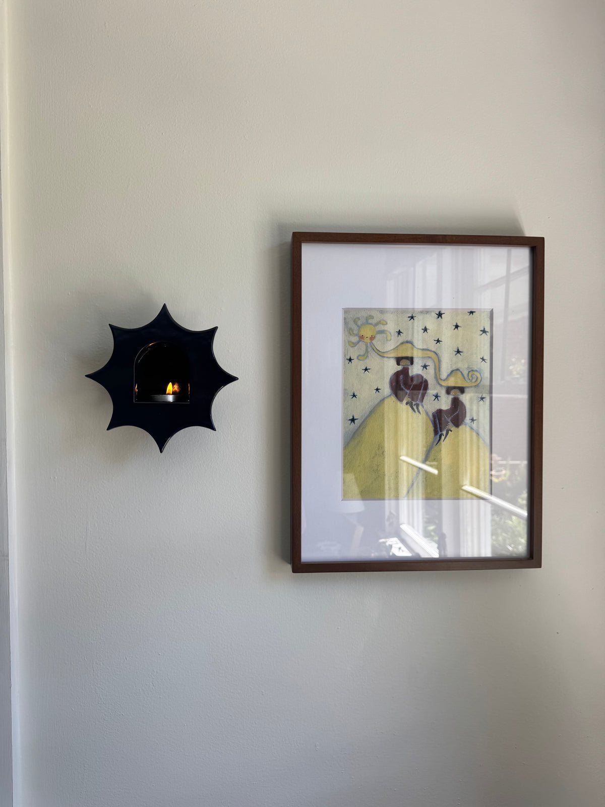 Large Dark Cobalt Star