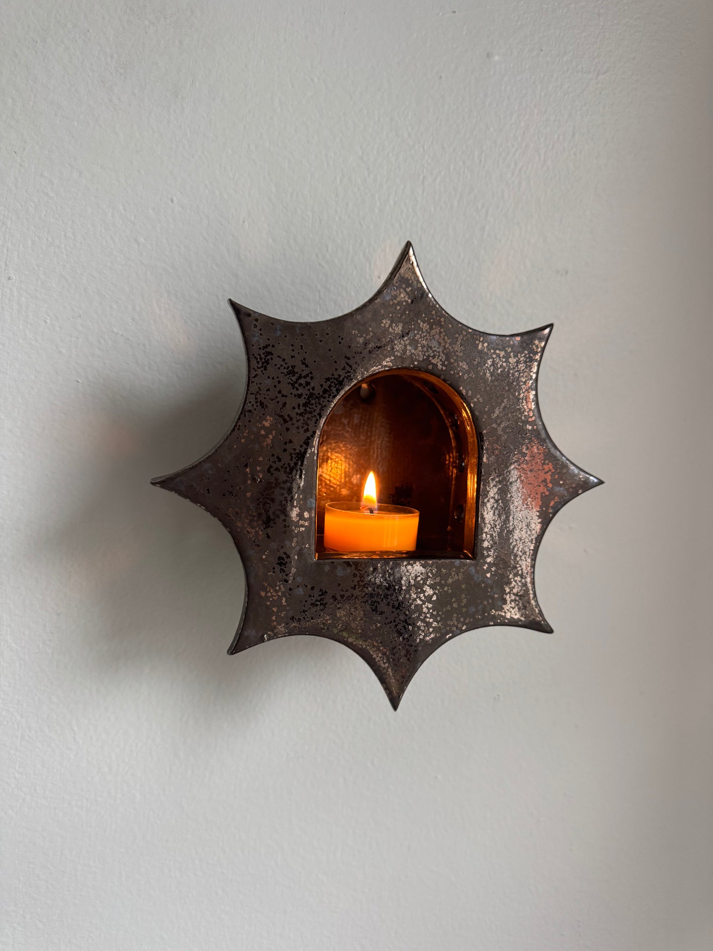 Large Antique Gold Star
