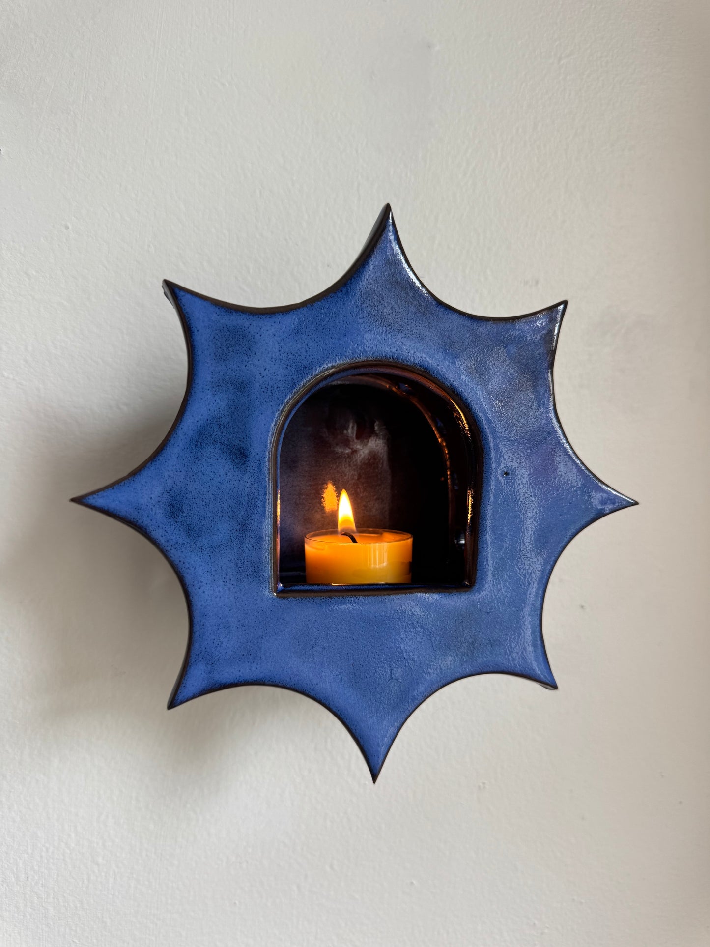 Large Stormy Blue Star