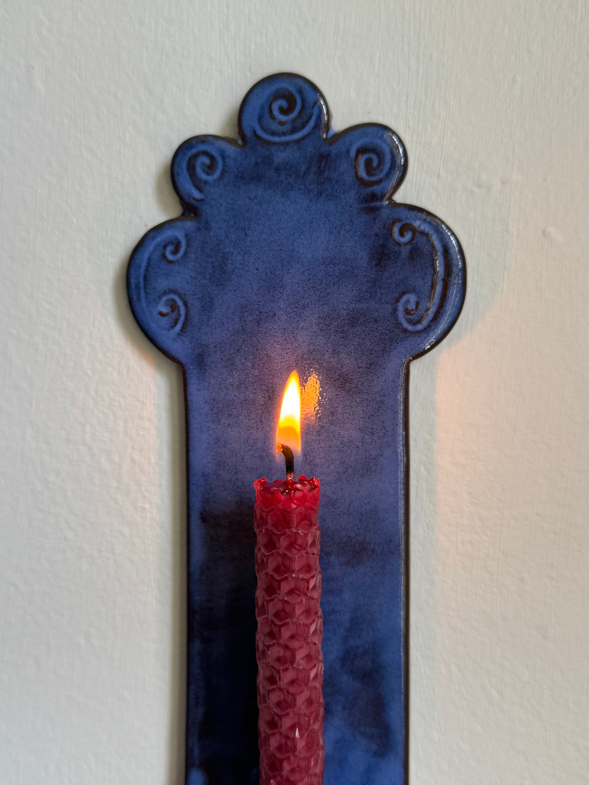 Whimsical Rae Sconce in Stormy Blue
