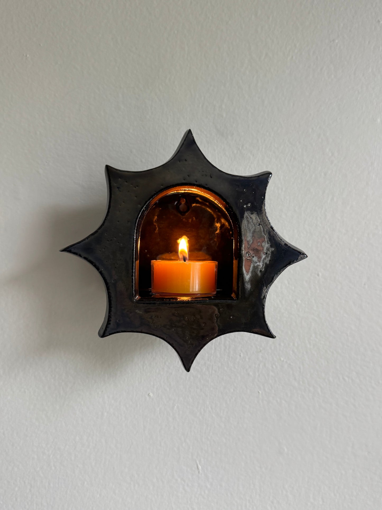 Chrome Star Sconce