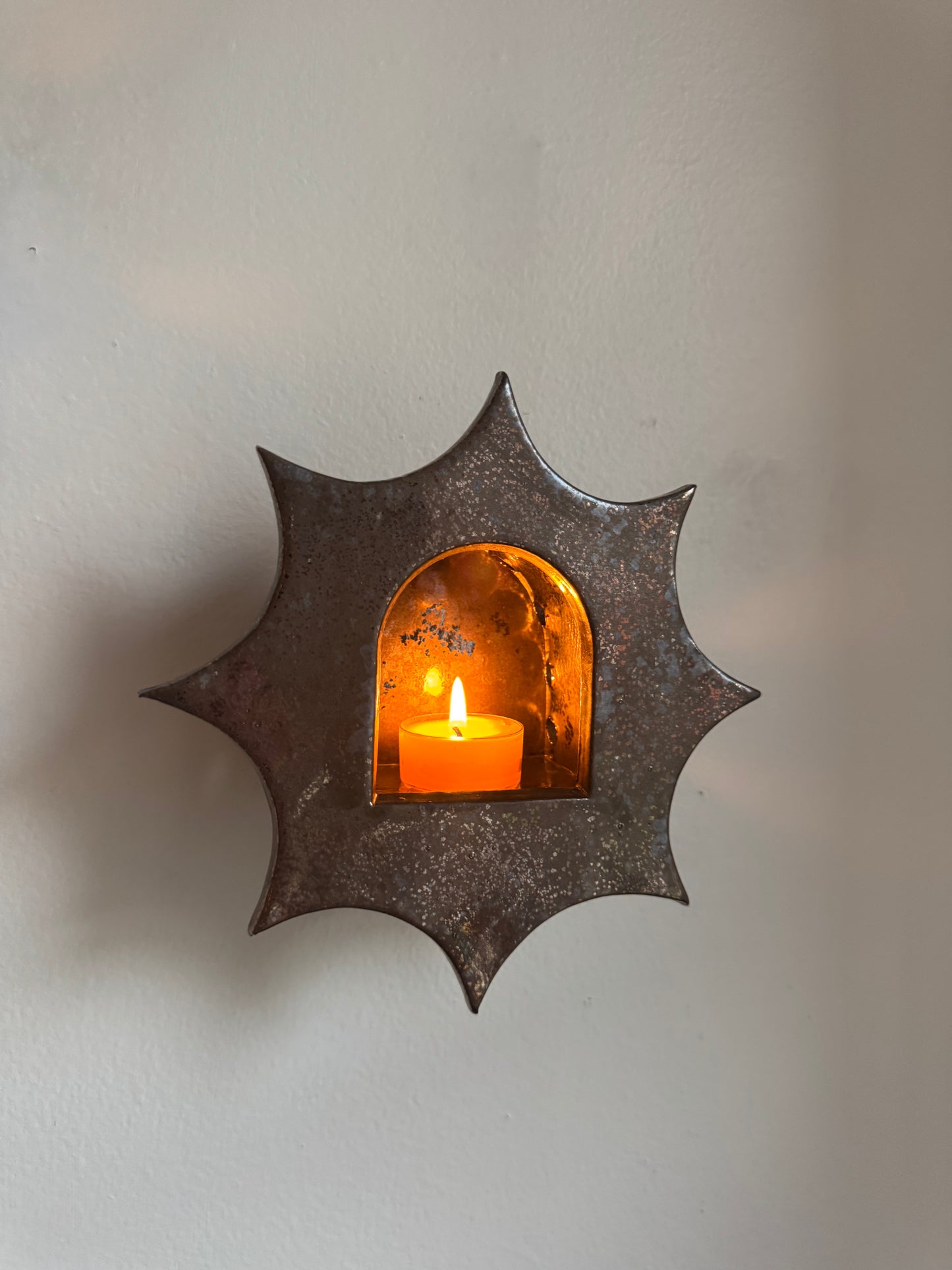Large Antique Gold Star