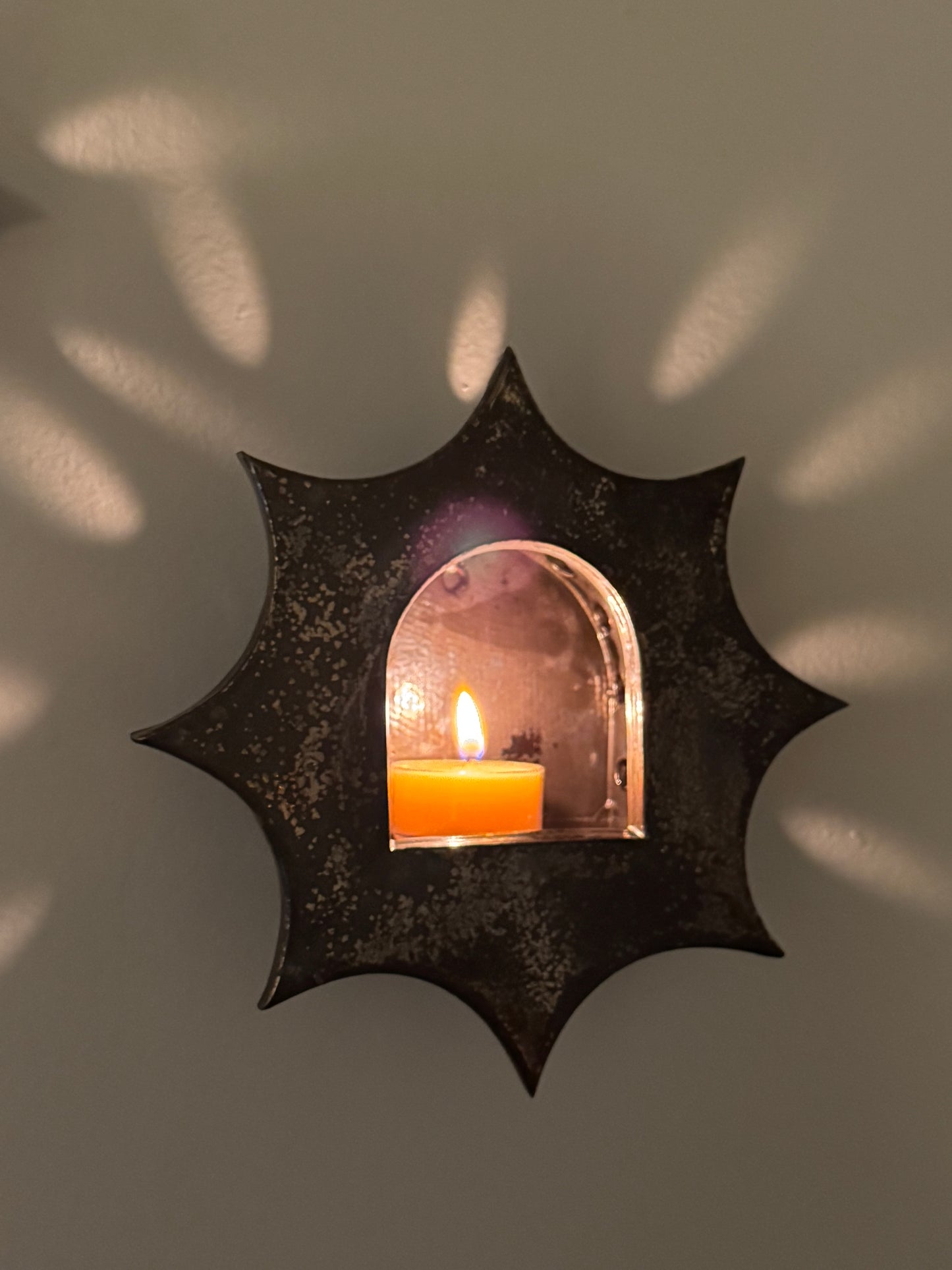 Large Antique Gold Star