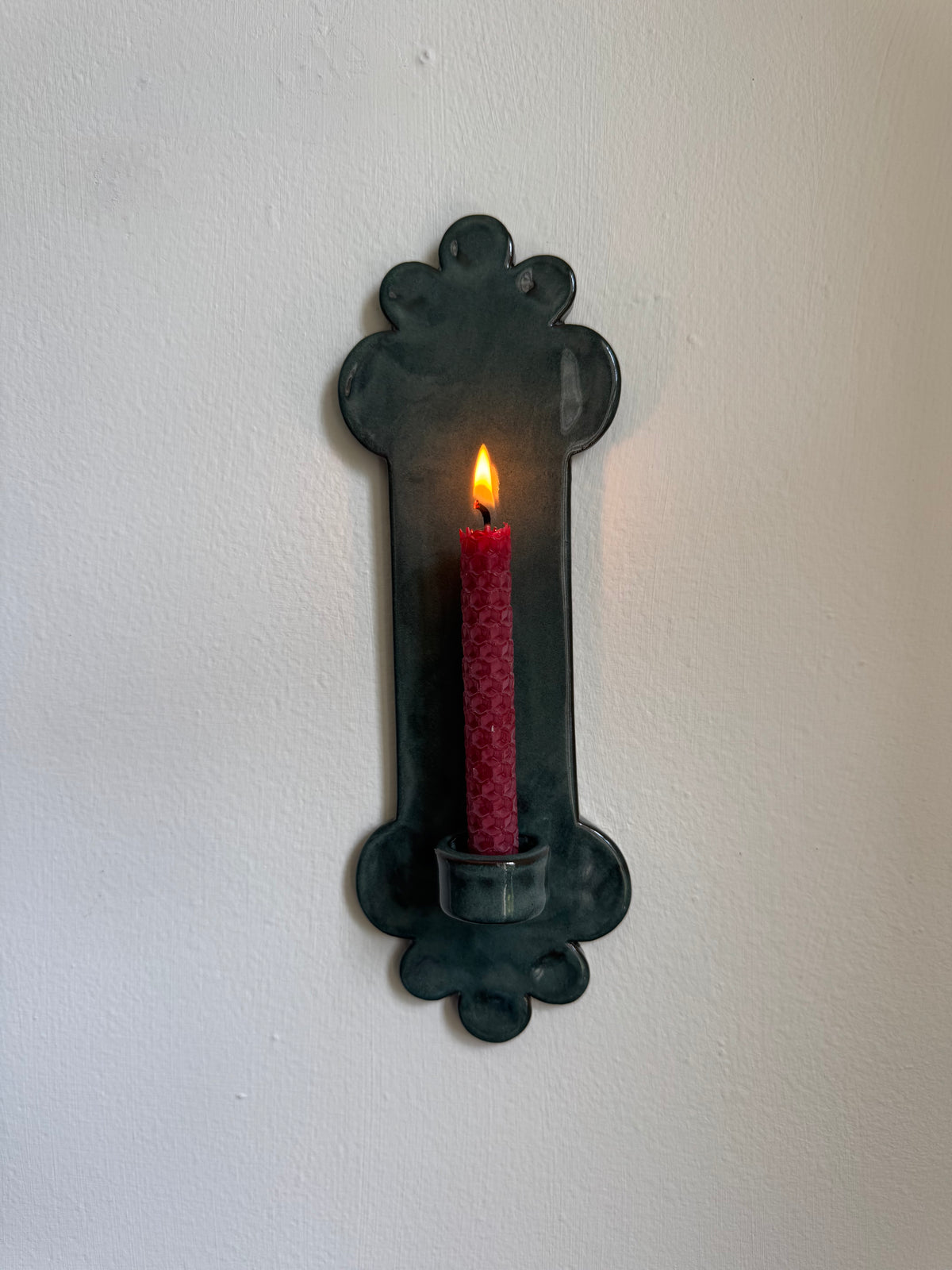 Dark Mossy Rae Sconce