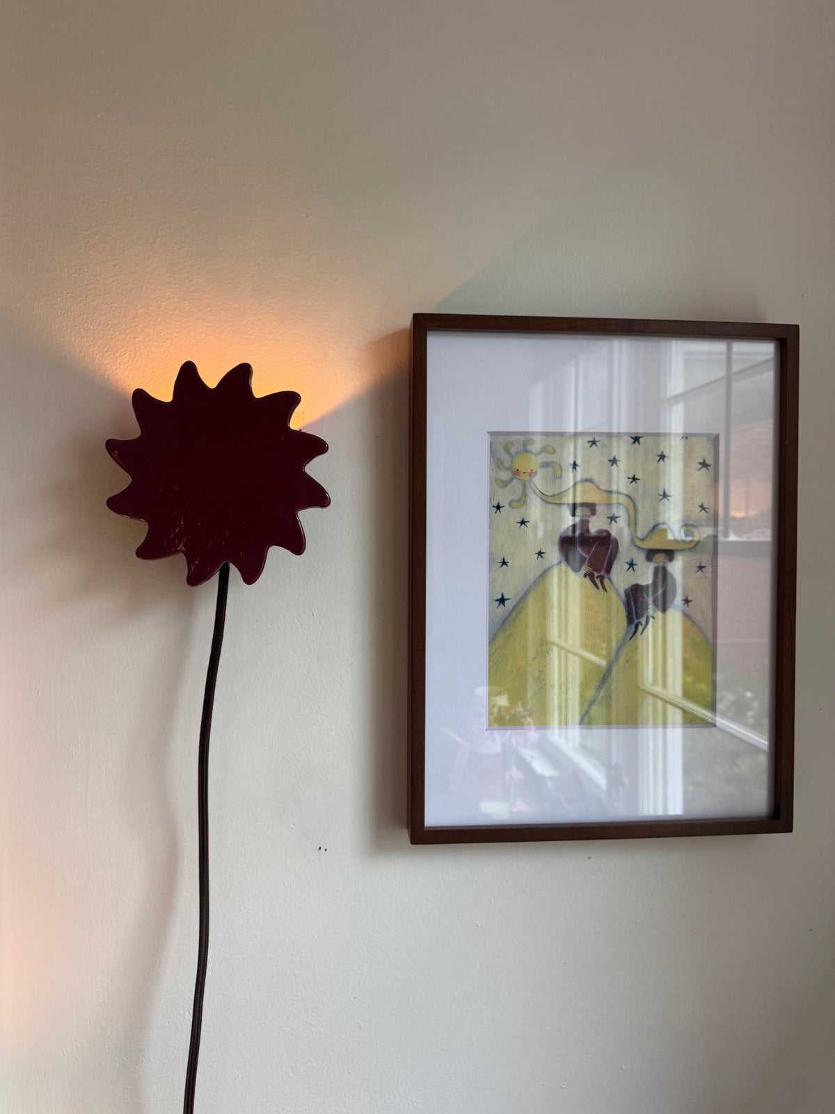 Custom Sun Sconce