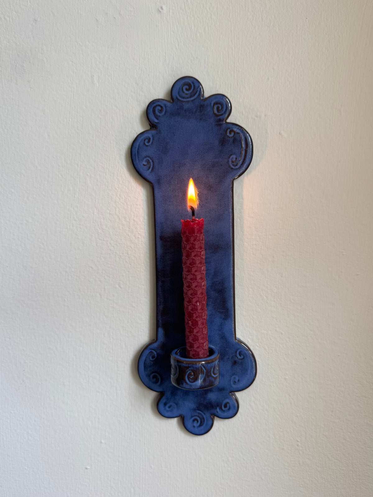 Whimsical Rae Sconce in Stormy Blue