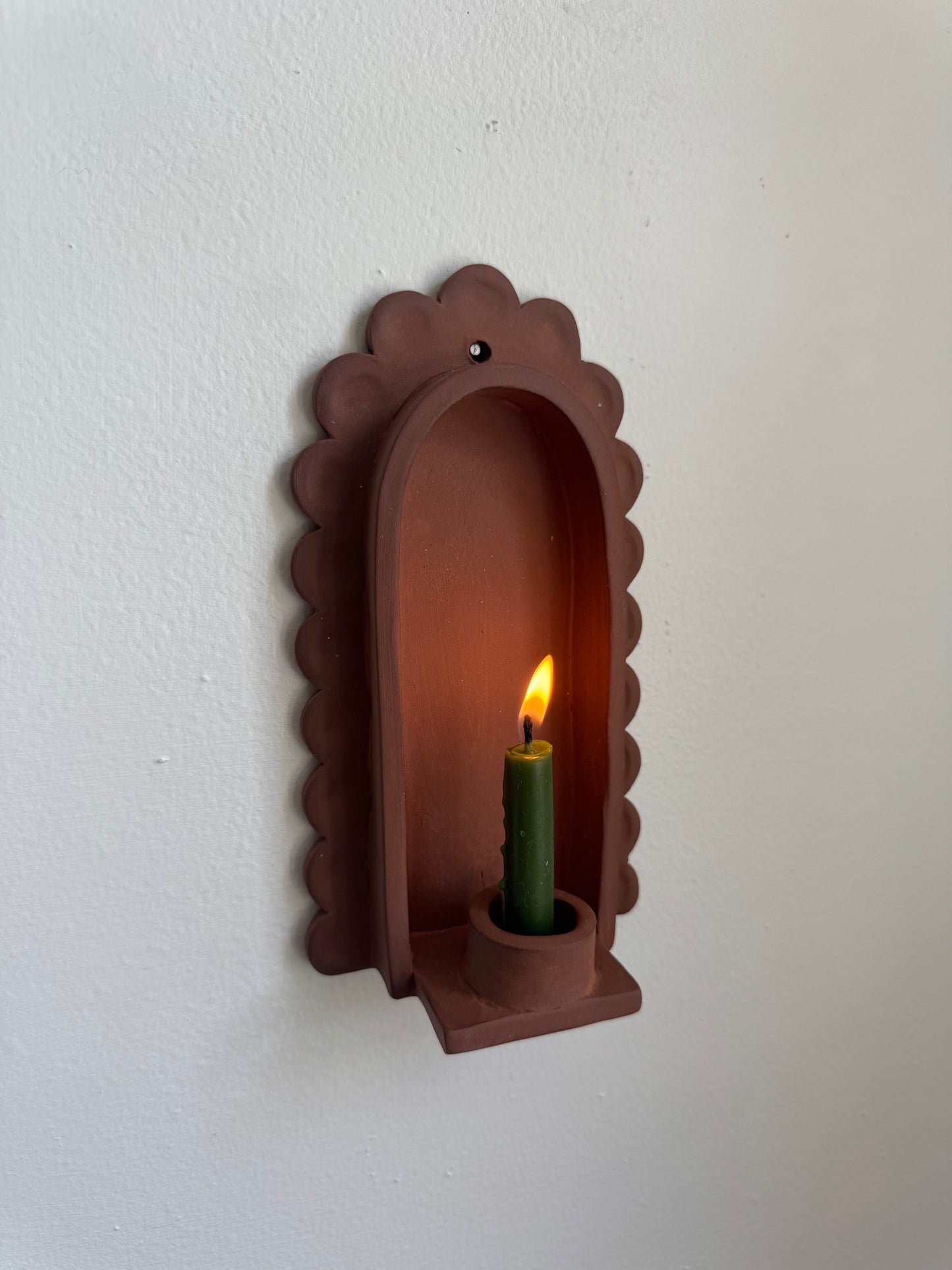 Natural Scallop Sconce