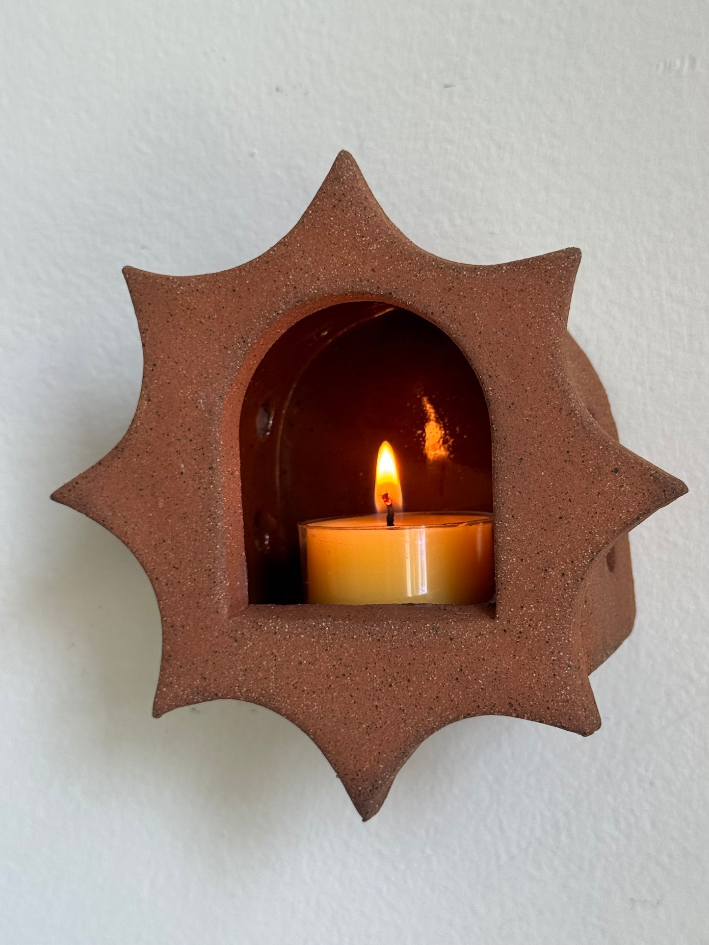 Natural Glossy Brown Star
