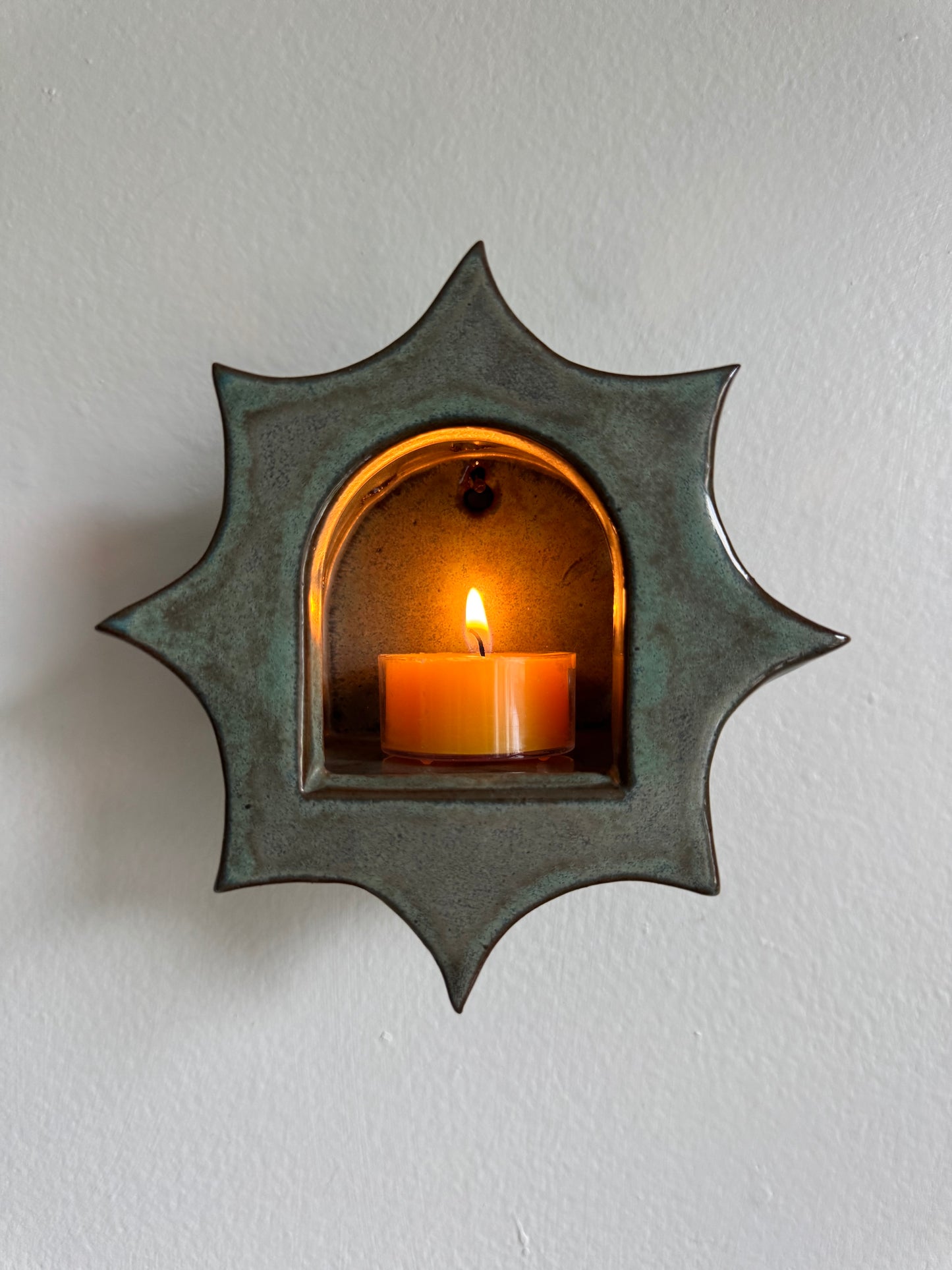 Lichen Star Sconce
