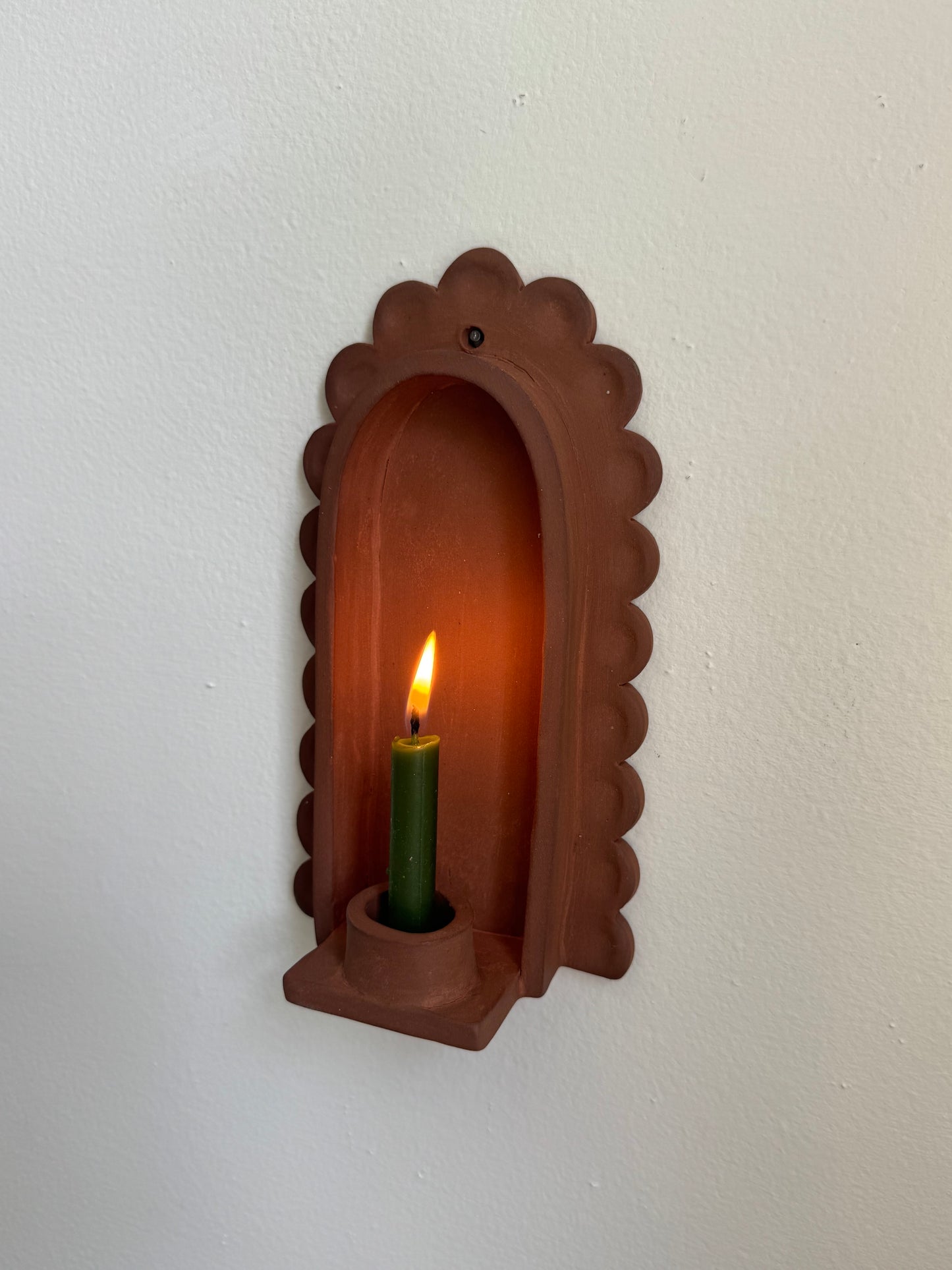 Natural Scallop Sconce
