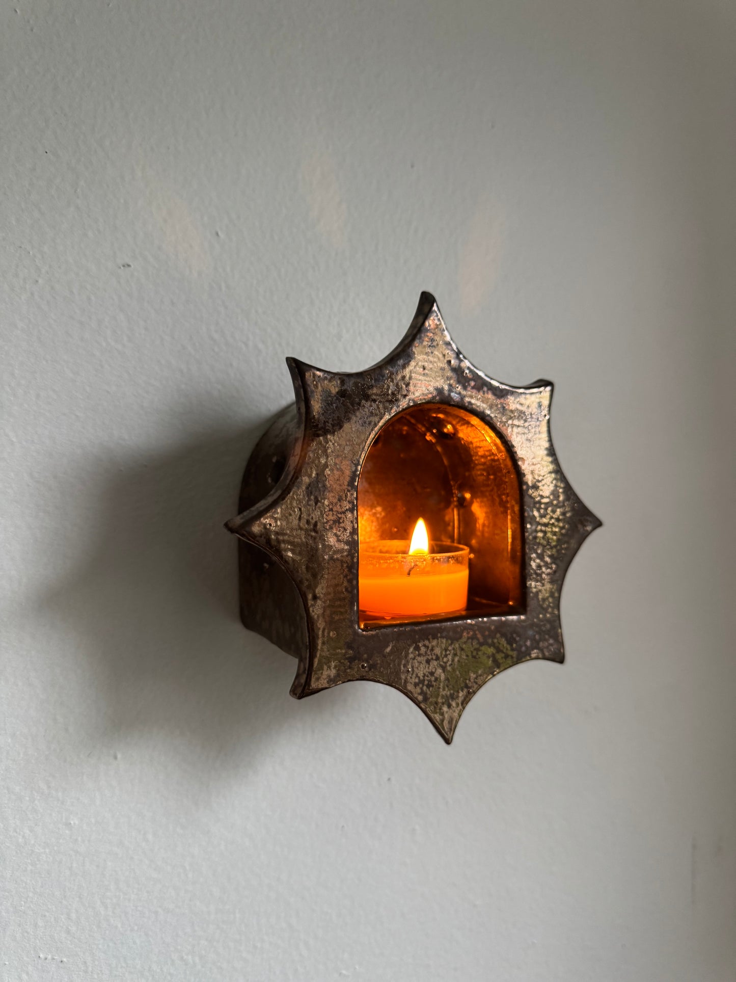 Antiqued Gold Star